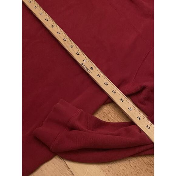 Eddie Bauer Sweater Mens Large Red Pullover Outdoor Sweatshirt - Picture 4 of 9